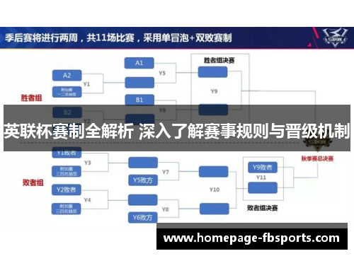 英联杯赛制全解析 深入了解赛事规则与晋级机制