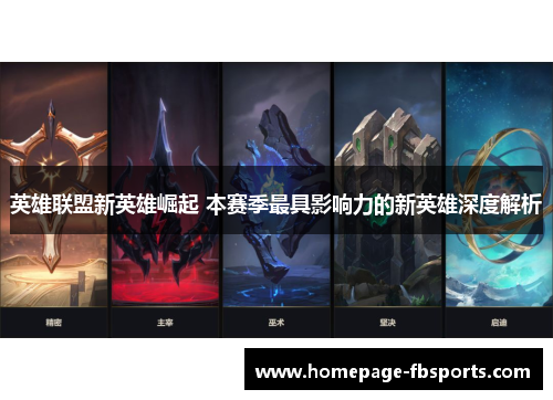 英雄联盟新英雄崛起 本赛季最具影响力的新英雄深度解析